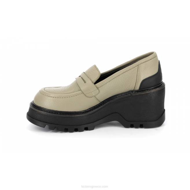 γυναίκες κλωτσιά άγριο ασημί μαύροKickers J486181