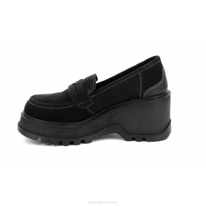 γυναίκες κλωτσιά άγριο μαύροKickers J486182