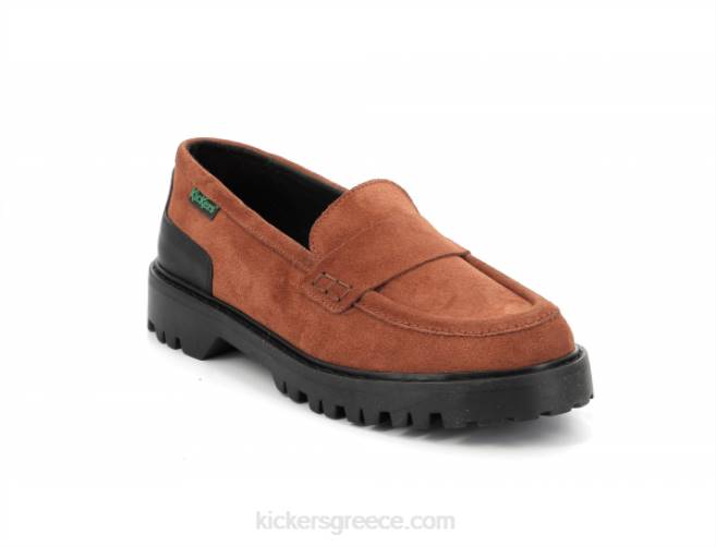 γυναίκες deck loafer πορτοκαλί σκουριάKickers J486185