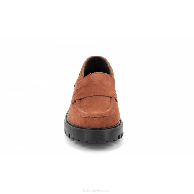 γυναίκες deck loafer πορτοκαλί σκουριάKickers J486185