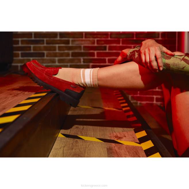 γυναίκες deck loafer πορτοκαλί σκουριάKickers J486185