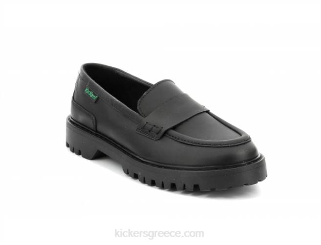 γυναίκες κατάστρωμα loafer μαύροKickers J486183