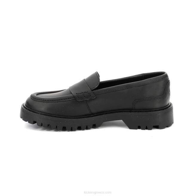 γυναίκες κατάστρωμα loafer μαύροKickers J486183