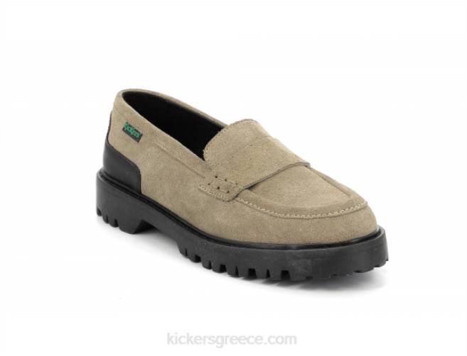 γυναίκες loafer κατάστρωμα ασημίKickers J486184