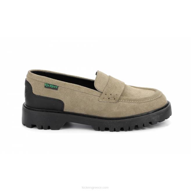 γυναίκες loafer κατάστρωμα ασημίKickers J486184