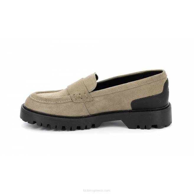γυναίκες loafer κατάστρωμα ασημίKickers J486184