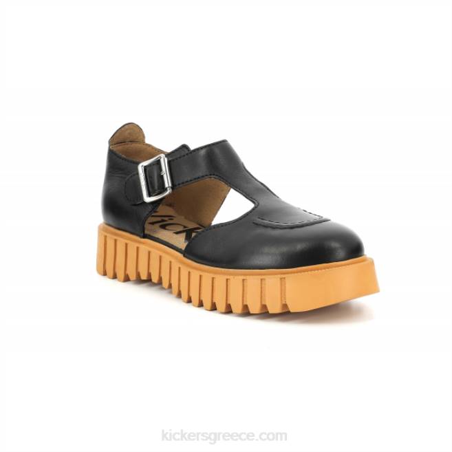 γυναίκες κλωτσιά φανταστικό μαύροKickers J486137