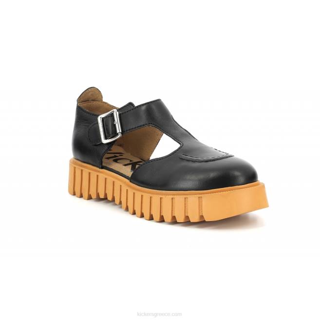 γυναίκες κλωτσιά φανταστικό μαύροKickers J486137