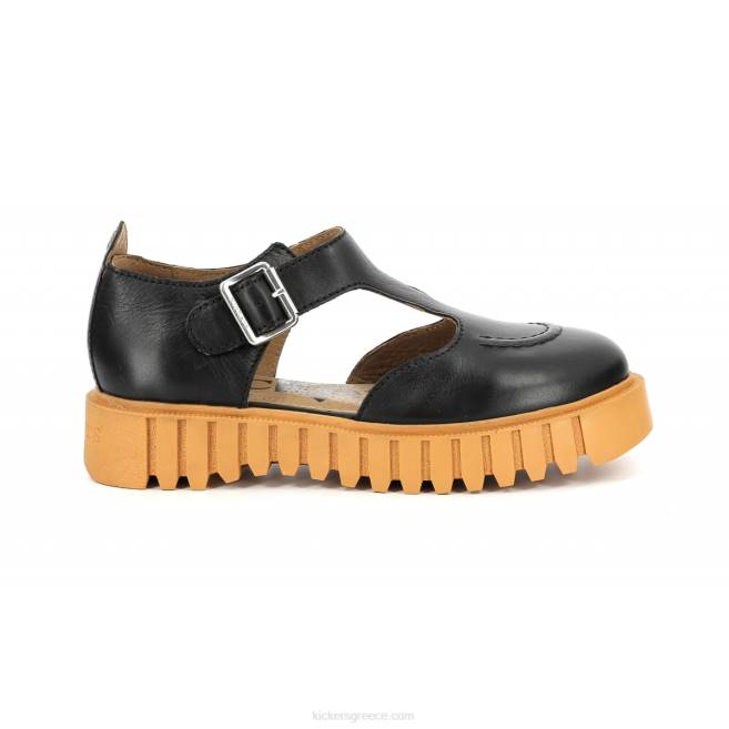 γυναίκες κλωτσιά φανταστικό μαύροKickers J486137