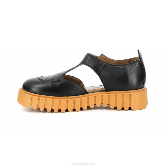 γυναίκες κλωτσιά φανταστικό μαύροKickers J486137