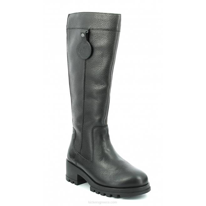 γυναίκες κλωτσιά ψηλότερα μαύροKickers J486220