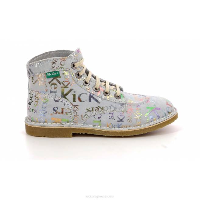 γυναίκες kicklegend σιέλ ασημί τύπωμαKickers J486190