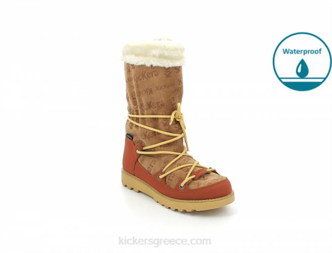 γυναίκες κλωτσιά neosnow camel rouilleKickers J486212