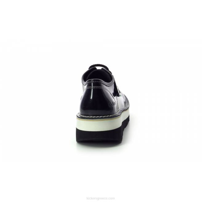 γυναίκες μαύρη πατέντα kickougirlKickers J486257