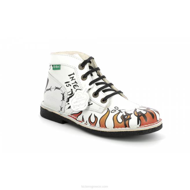 γυναίκες legendiknew white graffityKickers J486279