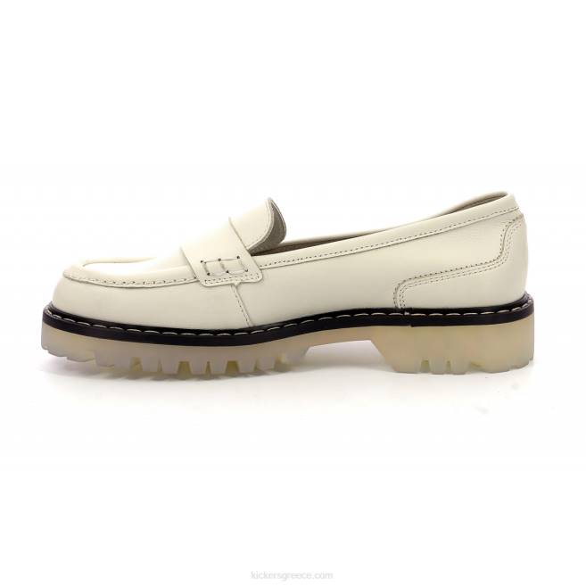 γυναίκες loafer κατάστρωμα κατάλευκοKickers J486154
