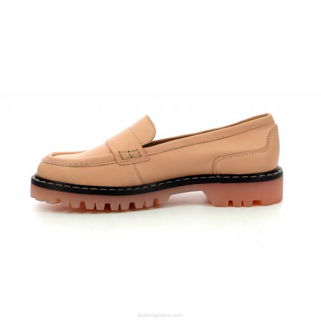 γυναίκες loafer κατάστρωμα ανοιχτό μπεζKickers J486156