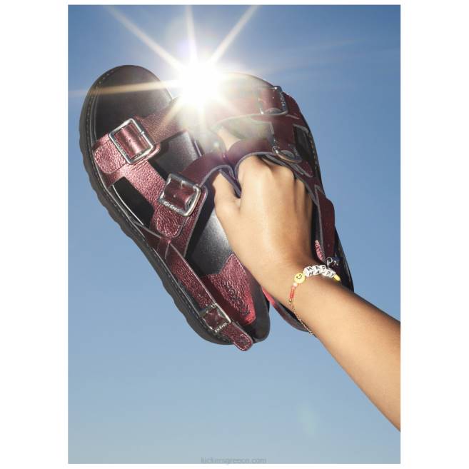 γυναίκες νεοκαλοκαιρινό κόκκινο μεταλλιζέKickers J486112