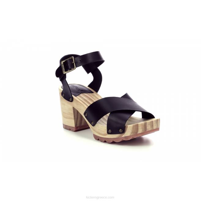 γυναίκες κλωτσιά σοφός μαύροςKickers J4861