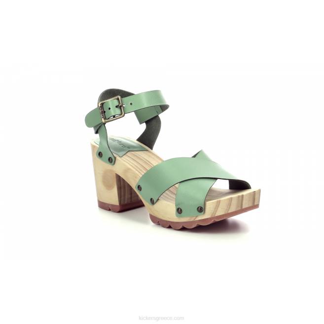 γυναίκες κλωτσιά σοφή πράσινη μένταKickers J4863