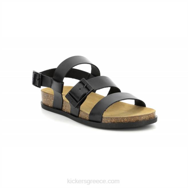 γυναίκες κλωτσιά αλάνα μαύροKickers J48650