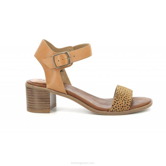 γυναίκες βολού καμηλό μαύρο στάμπαKickers J48679