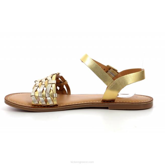 γυναίκες κλωτσιά παύλα χρυσόKickers J48694