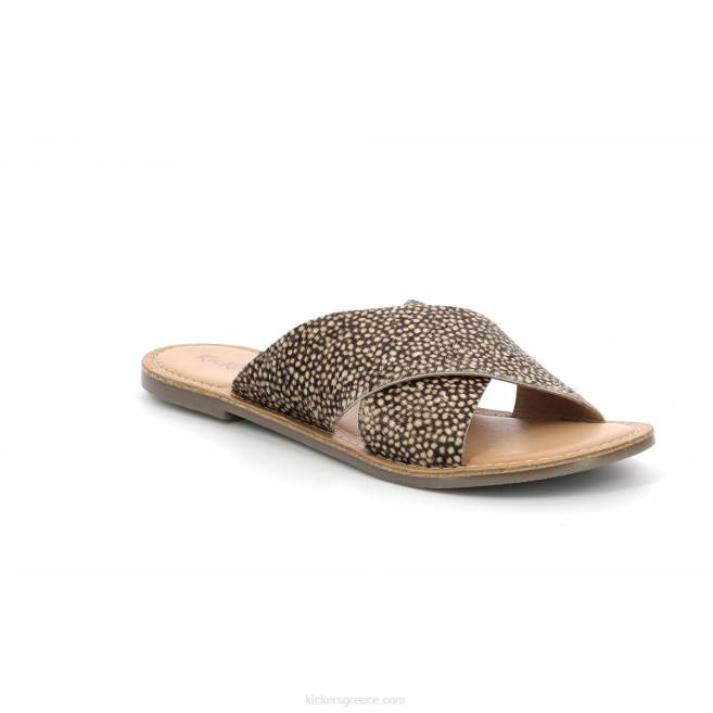 γυναίκες diaz-2 μαύρο μπεζ στίγματαKickers J48636