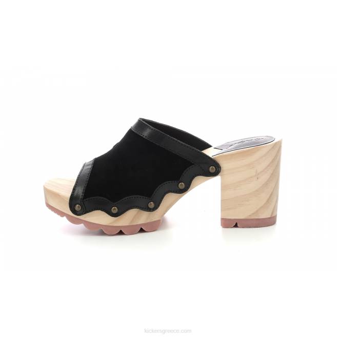 γυναίκες κλωτσιά woodstok μαύροKickers J4868