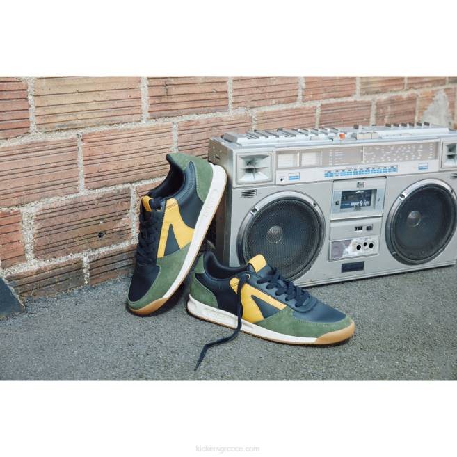 άνδρες κλωτσιά κρακ μαύρο χακί μπεζKickers J486310