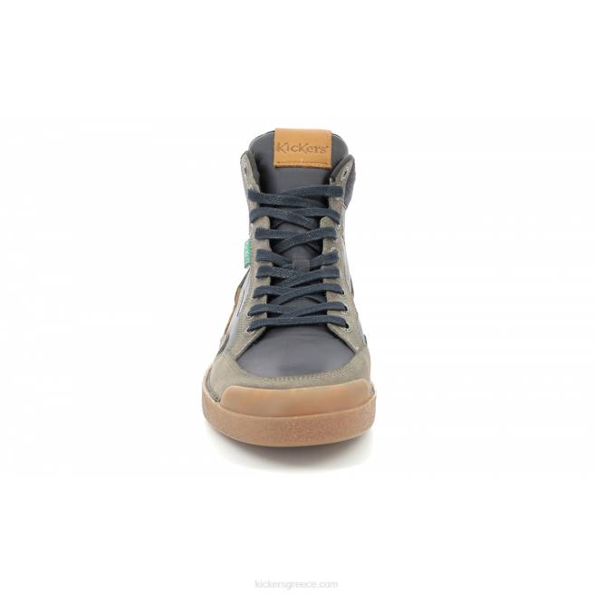 άνδρες κλωτσιά τριμερές μπεζ ναυτικόKickers J486325