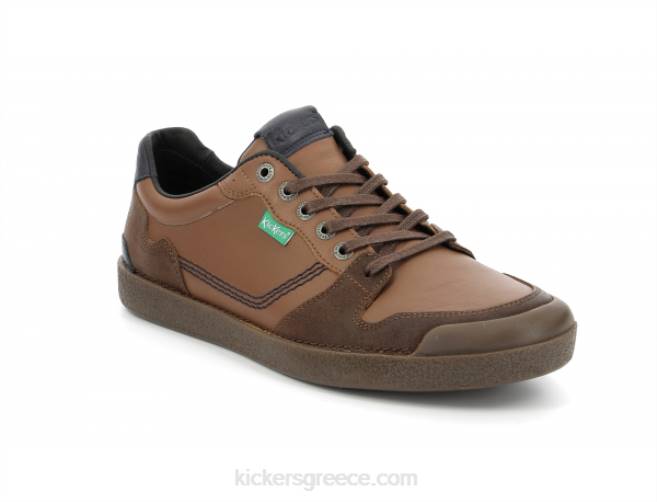 άνδρες kick trigolo camel cognac navyKickers J486318