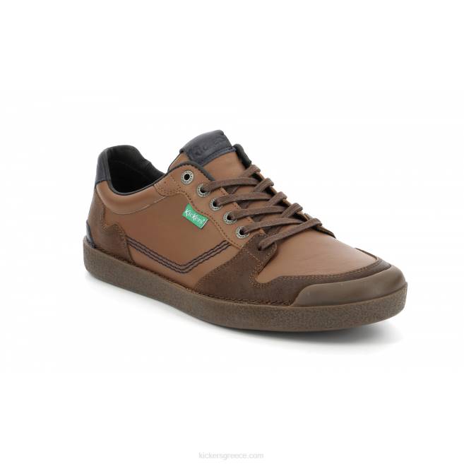 άνδρες kick trigolo camel cognac navyKickers J486318