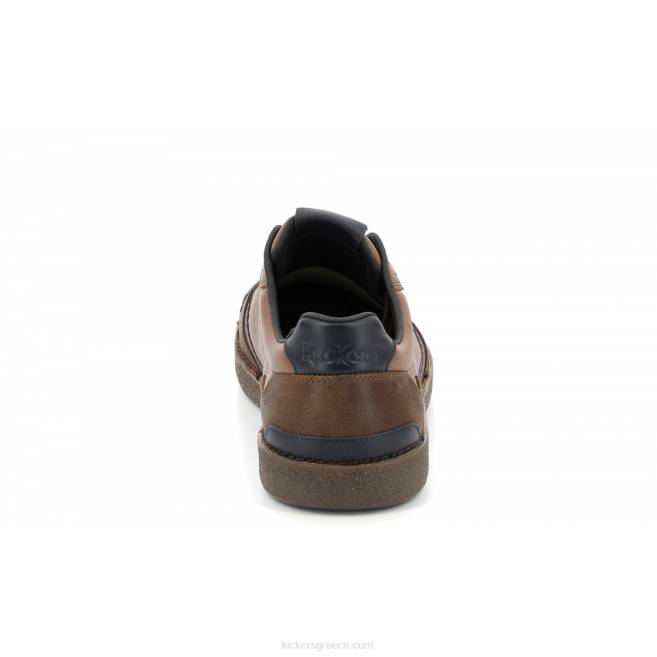 άνδρες kick trigolo camel cognac navyKickers J486318