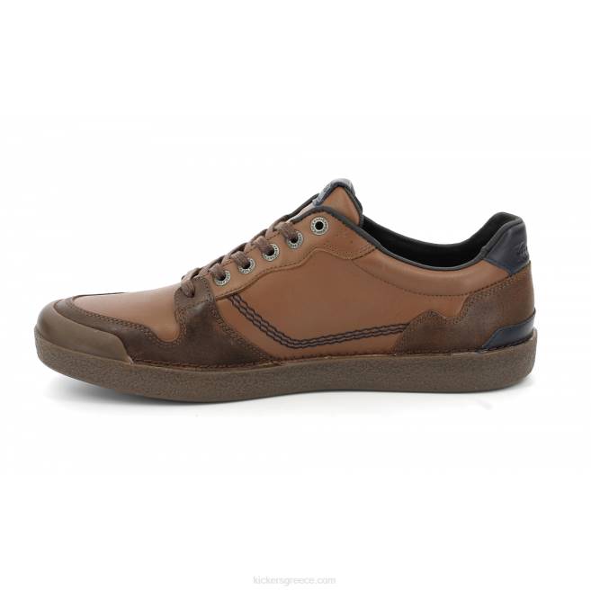 άνδρες kick trigolo camel cognac navyKickers J486318