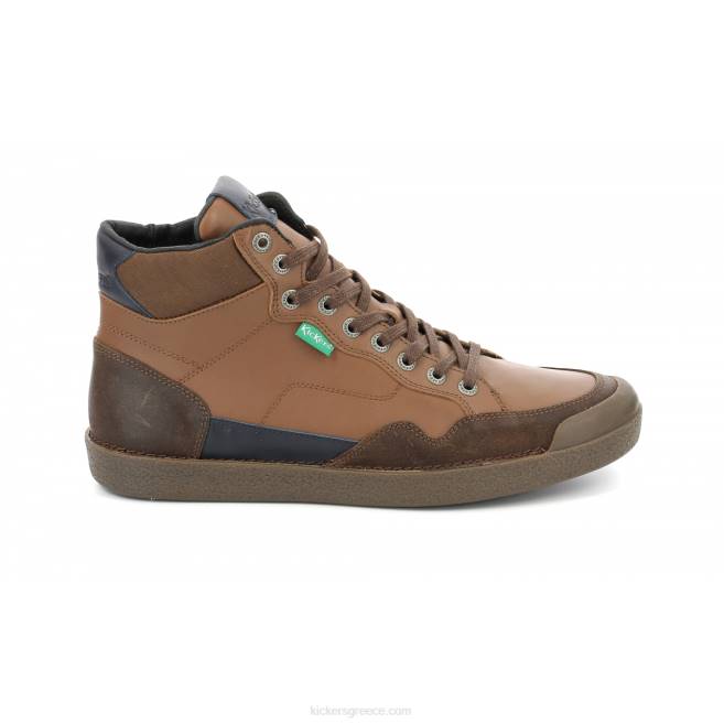 άνδρες kick triparty camel cognac navyKickers J486324