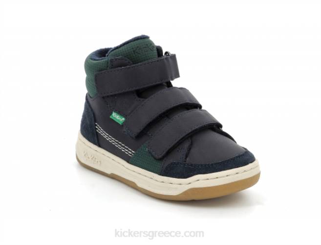 παιδιά κρουαζί ναυτικό πράσινοKickers J486940