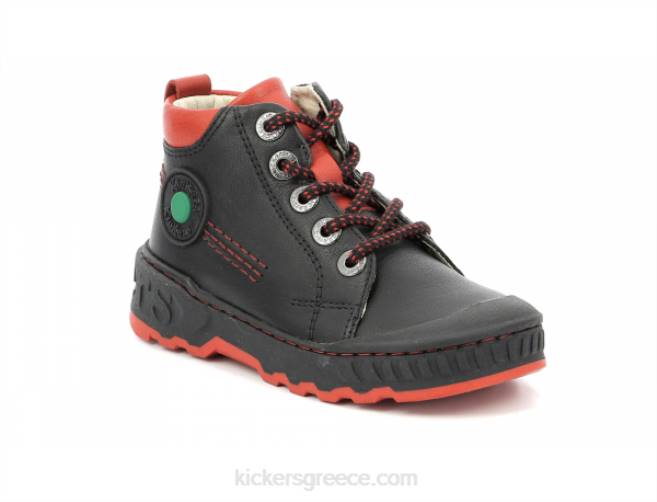 παιδιά kickdundy μαύρο κόκκινοKickers J486991