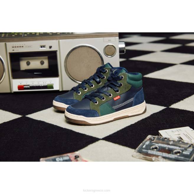 παιδιά kickosta navy greenKickers J486962