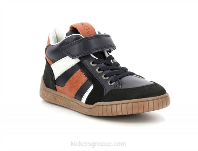 παιδιά wincky cdt μαύρη καμήλα ναυτικόKickers J486988