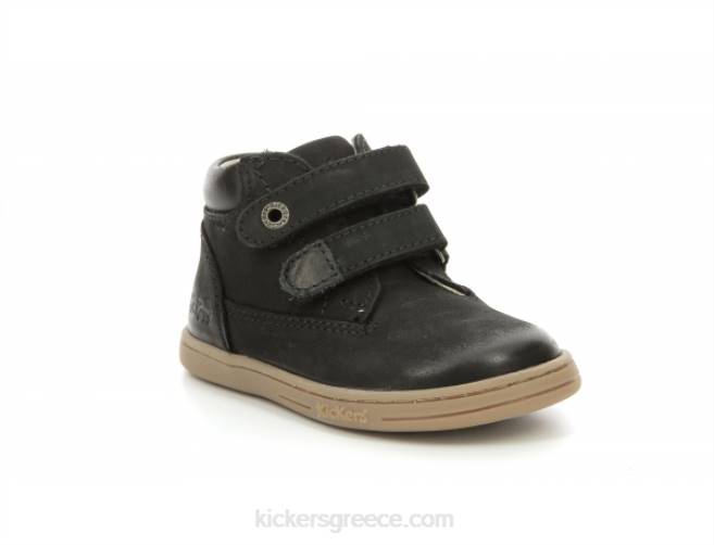 παιδιά κολλώδες μαύροKickers J486854