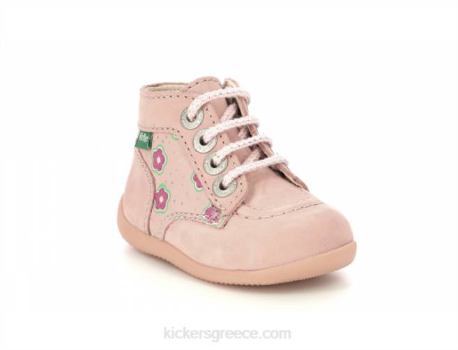παιδιά bonzip-2 ροζ λουλούδιKickers J486765