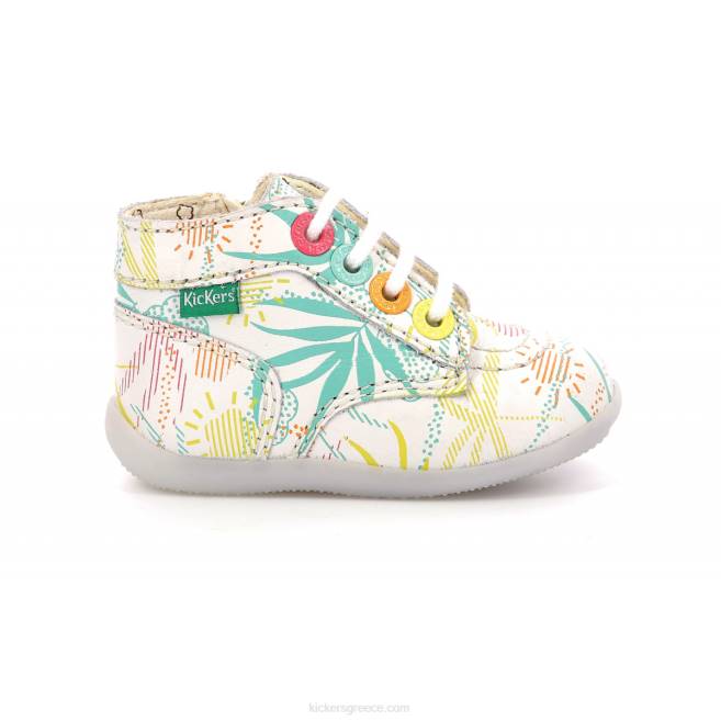 παιδιά bonzip-2 λευκή ηλιοφάνειαKickers J486777