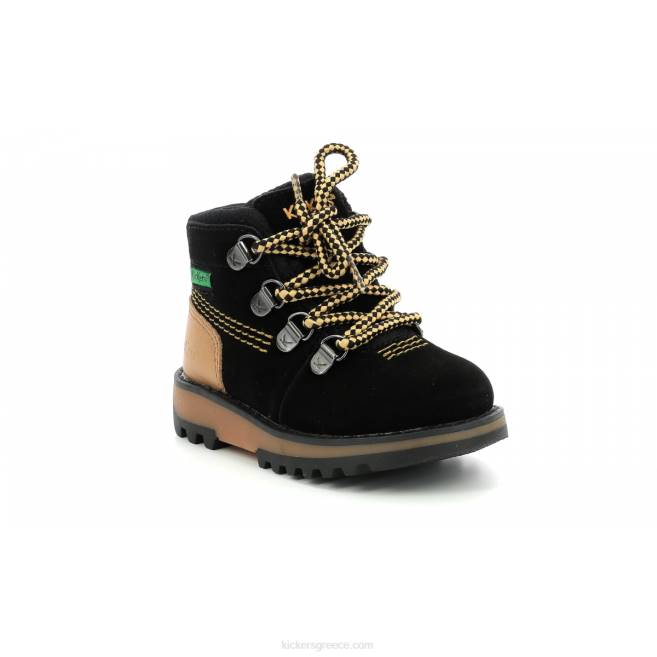 παιδιά kicknature μαύρο κίτρινοKickers J486815