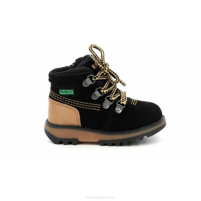 παιδιά kicknature μαύρο κίτρινοKickers J486815