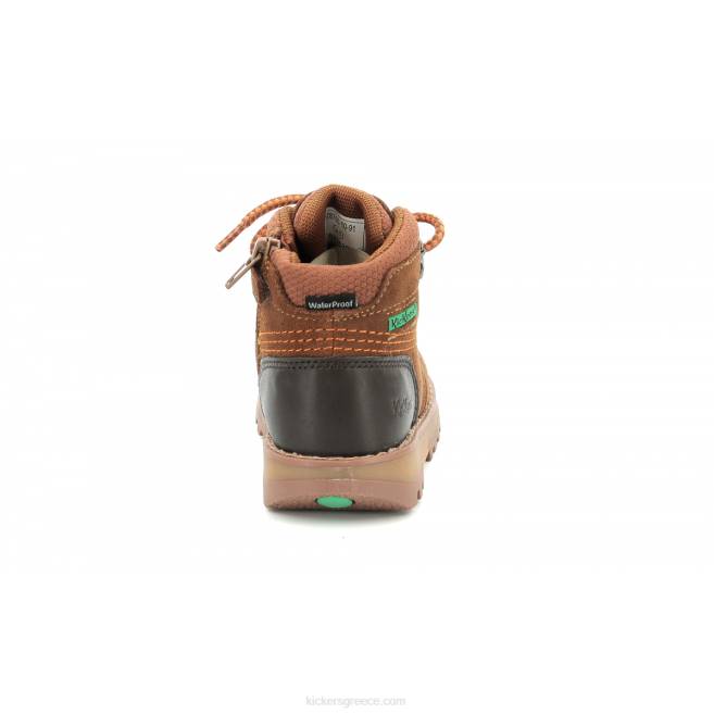 παιδιά kicknature καφέ πορτοκαλίKickers J486816