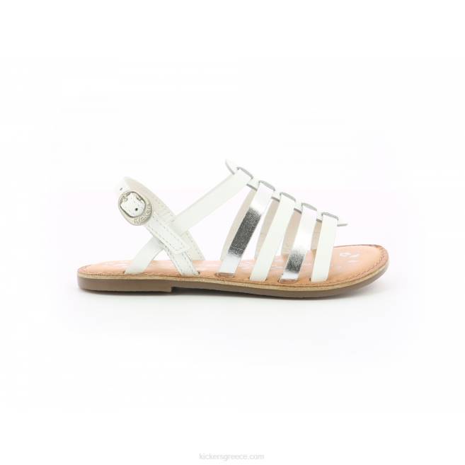 παιδιά Dixon λευκό ασήμιKickers J486416