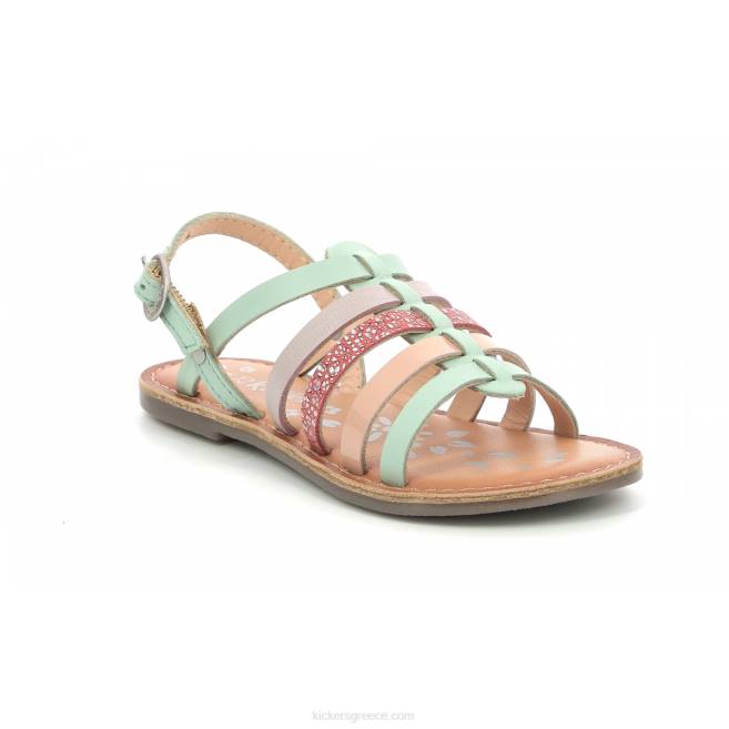 παιδιά Dixon ανοιχτό πράσινο ροζ μωβKickers J486422
