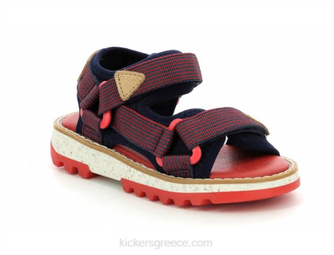 παιδιά ρολόι κόκκινο ναυτικόKickers J486501