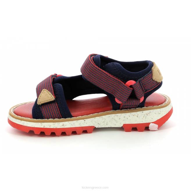 παιδιά ρολόι κόκκινο ναυτικόKickers J486501